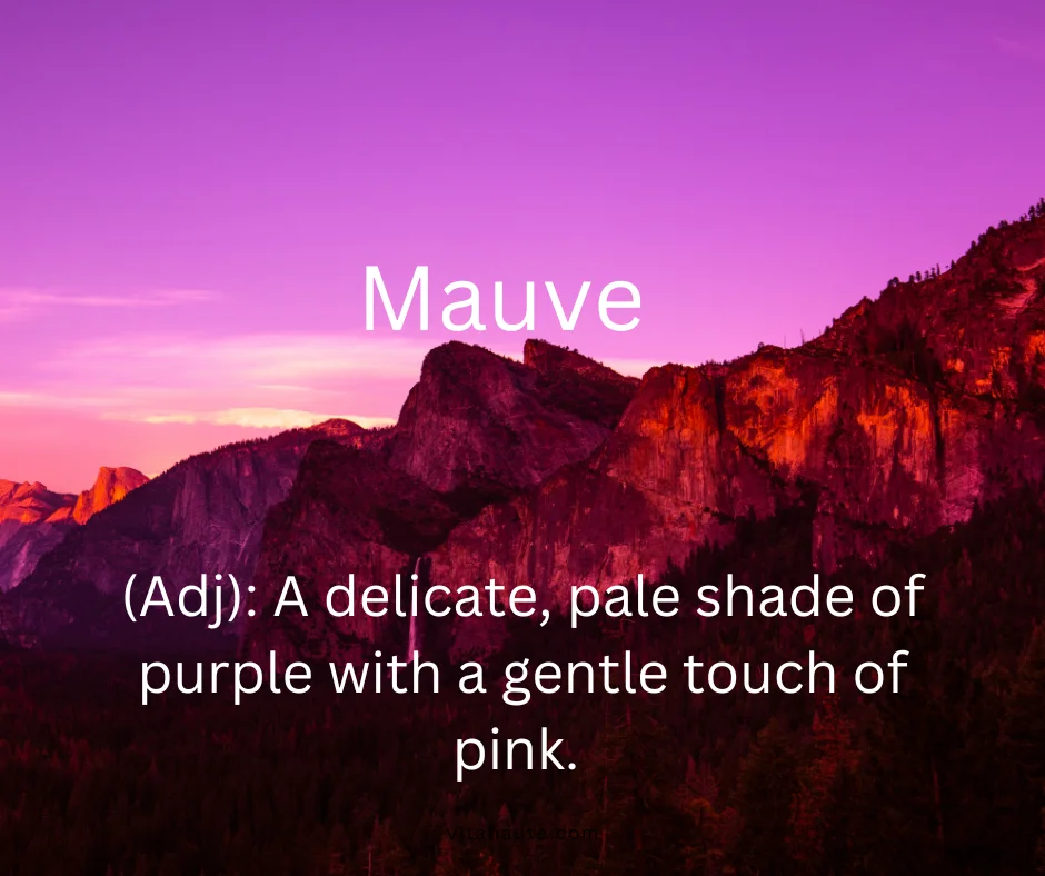 Elegant mauve dress in a soft purple shade